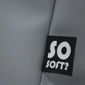 Tmavomodrý sedací vak z imitácie kože Chill XXL – So Soft?