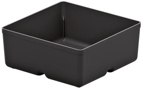 Sada úložných boxů 4 ks UNITEX 11 x 11 x 11,2 cm černá