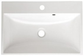 Mereo Mereo, Aira, kúpeľňová skrinka s umývadlom z liateho mramoru 61 cm, MER-CN750M