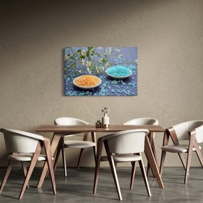 Obraz farebnej morskej soli (90x60 cm)