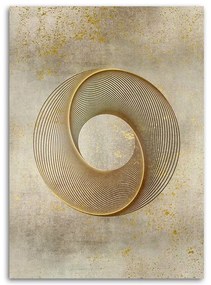Gario Obraz na plátne Zlatý kruh - Andrea Haase Rozmery: 80 x 120 cm