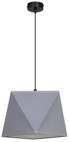 Závesné svietidlo Diamond, 1x textilné tienidlo (výber z 5 farieb), (výber z 2 farieb konštrukcie)