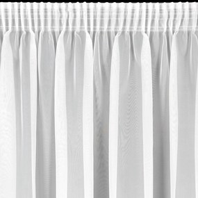 ZÁCLONA NA PÁSKE LUCY 300X250 CM BIELA