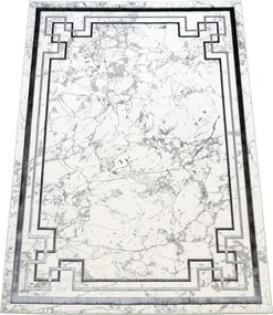 Koberec Allianz 6309 GREY – sivý obdĺžnikový koberec so vzorom Rozmer: 240x330 cm