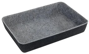 WENKO 64502100 - Organizér do zásuvky FELT 28,5x20 cm sivý