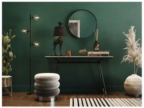 Three Balls Matt Black stojacia lampa čierna 160cm