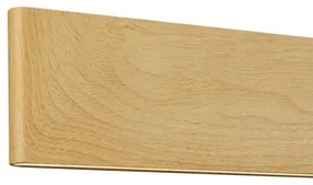 Brilagi - stmievateľný LED luster na lanku SLIMLINE LED/40W/230V 3000-6000K dubový dekor + diaľkové ovládanie