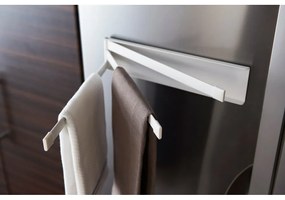 Biely magnetický výklopný držiak na utierky YAMAZAKI Tower