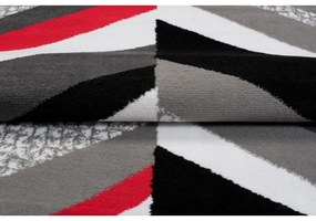 Kusový koberec PP Rico sivočervený 130x190cm