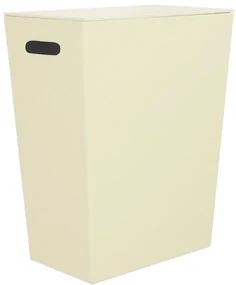 Sapho Sapho, ECO PELLE kôš na prádlo 43x48x26cm, krémová, 2462CR