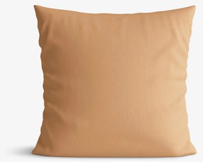 Goldea bavlnená obliečka na vankúš - hnedá 40 x 40 cm