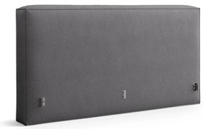 Tmavosivé čalúnené čelo postele 229x100 cm Olivia – Micadoni