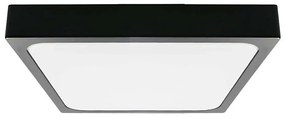 LED Kúpeľňové stropné svietidlo LED/30W/230V 6500K IP44 42x42 cm čierna