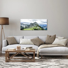 Obraz - Vrcholy hôr (120x50 cm)