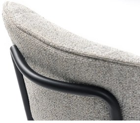 Svetlosivá jedálenská stolička Buffalo – Unique Furniture