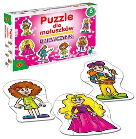 KIK ALEXANDER Puzzle pre batoľatá - dievčatá