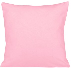 JERSEY OBLIEČKA NA VANKÚŠ 005 40X40 CM RUŽOVÁ