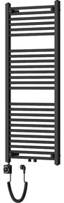 Mexen Mars, elektrické vykurovacie teleso 1200 x 500 mm, 500 W, čierna, W110-1200-500-6500-70