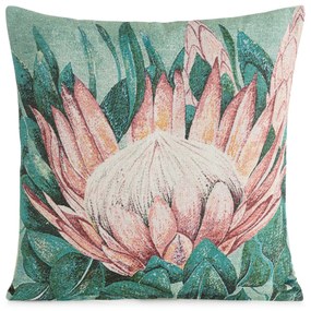 GOBELÍNOVÁ DEKORAČNÁ OBLIEČKA NA VANKÚŠ GOBELIN09 45X45 CM KVETY