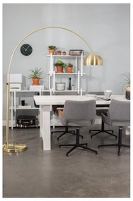 Stojacia lampa v mosadznej farbe Zuiver Bow