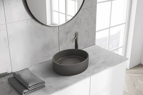 Kuchinox Umývadlo na dosku Perl ø36 cm - VGP1510T, granit, sivé