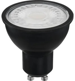 LED žiarovka Globo GU10 / 6,5 W 450 lm 3000 K čierna