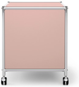 Kovový odkladací stolík »CN3« s 1 výklopným priečinkom, staroružový