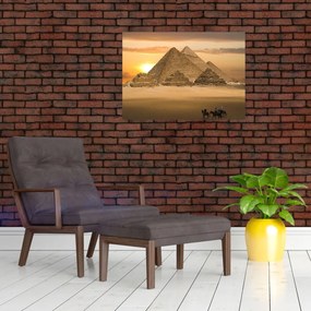 Obraz - Pyramídy (70x50 cm)