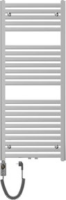 Mexen Hades, elektrické vykurovacie teleso 1200 x 500 mm, 600 W, chrómová, W104-1200-500-2600-01