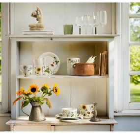 Biely dezertný porcelánový tanier ø 22 cm Hammershøi Summer – Kähler Design