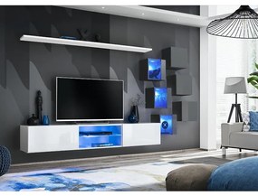 Obývacia Stena Switch Xxi Biely/Grafit