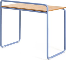 Detský písací stôl s doskou v dekore jaseňového dreva 45x82 cm Tinn – Kave Home