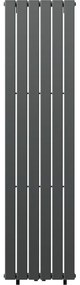 Mexen Boston, vykurovacie teleso 1800x452 mm, 888 W, antracitová, W213-1800-452-00-66