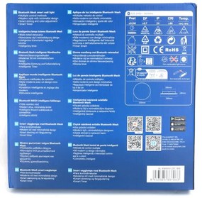 Aigostar - LED RGBW Stmievateľné nás. svietidlo MESH Smart LED/12W/230V + DO biela