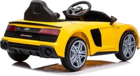 LEAN CARS Elektrické autíčko Audi R8 Lift A300 žlté