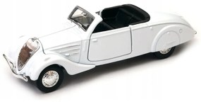 008751 Kovový model auta - Old Timer 1:34 - 1938 Peugeot 402 (Open Top) Biela