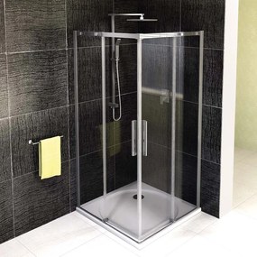 Polysan Polysan, ALTIS štvorcová sprchová zástena 800x800 mm, rohový vstup, číre sklo, AL1580CAL1580C