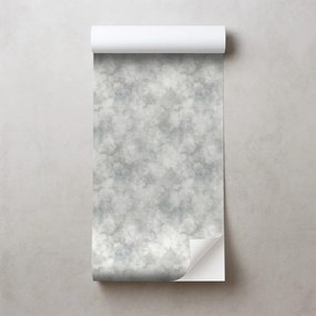 Samolepiaca tapeta jemné sivé akvarelové mraky