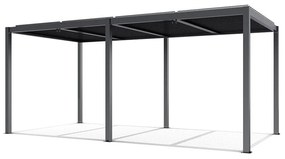 Hliníková bioklimatická pergola s lamelami 5.8 x 3 M