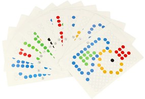 KIK Magnetická tabuľa bodky zajačik