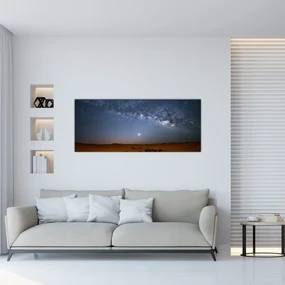 Obraz - Noc v púšti (120x50 cm)
