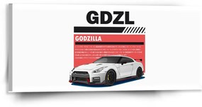 Sablio Obraz Nissan GTR 35 Godzilla - 110x50 cm
