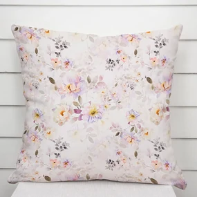 Biante Dekoračná obliečka na vankúš TF-090 Plané ruže na bielom 60 x 60 cm
