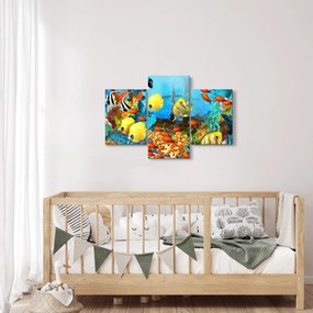 Obraz - Farebný koralový útes (90x60 cm)