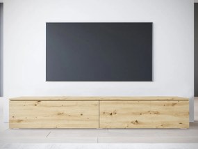 TV skrinka Dlone 180, Farby: dub artisan, Osvetlenie: bez osvetlenia