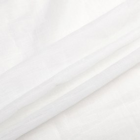 Voál krémovo biely žíhaný s olovkom ZAC-002 výška 275 cm Šitie na mieru