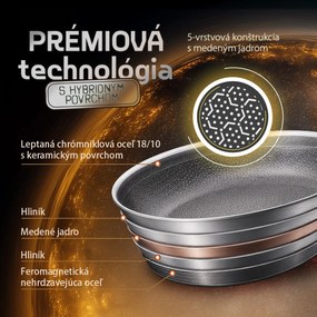 Panvica Ø 26 cm – Orion Expert Hybrid Multi-Layer Lunasol - 601422