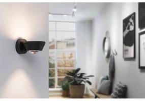 Paulmann 79769 - LED/9W IP44 Stmievateľné nástenné svietidlo SABIK 230V