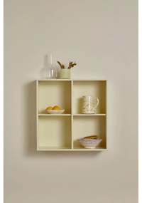Svetložltá závesná knižnica 70x70 cm Mistral – Hammel Furniture