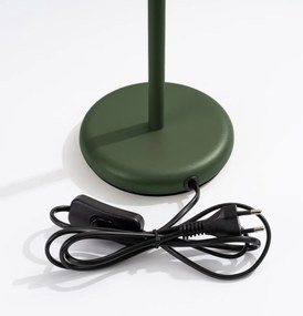 Zelená stolová lampa (výška 43 cm) Gleam – Sollux